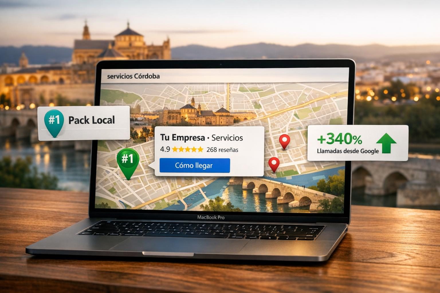 SEO Local en Córdoba — Top 3 Google Maps Pack Local para tu negocio en Córdoba