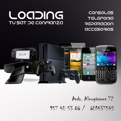 LOADING . Donde reparar consolas , móviles , tablets, y ordenadores en Córdoba desde 1999 .